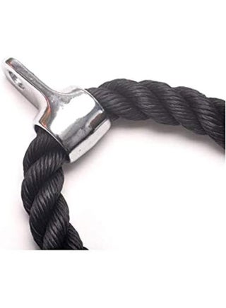 Professional Tricep Rope Cable Attachment – Heavy-Duty Rope Handle for Strength Training | Target Triceps, Biceps, Shoulders & Core | Compatible with Home & Gym Cable Machines - view 2