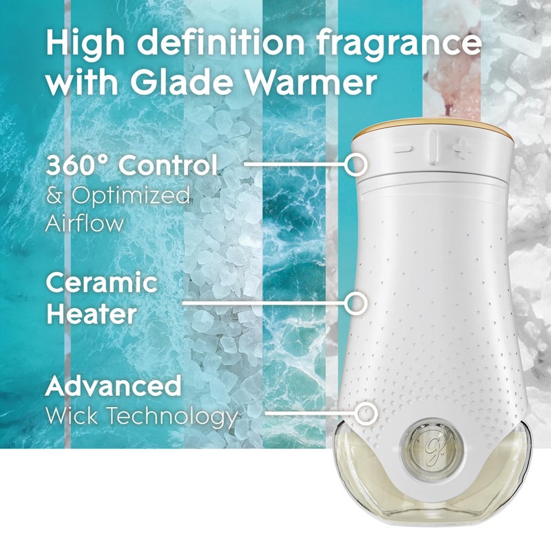 Glade PlugIns Refills Air Freshener, Scented and Essential Oils for Home and Bathroom, Sky & Sea Salt, 3.35 Fl Oz, 5 Count - Image 5