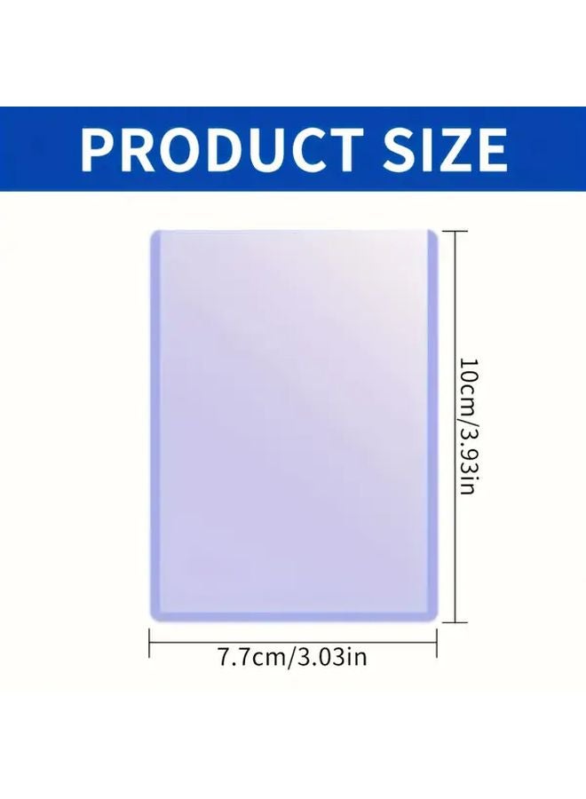 25 قطعة من حافظات البطاقات البلاستيكية الصلبة ذات التحميل العلوي مقاس 3 × 4 بوصة لبطاقات تداول الألعاب الرياضية - Image 3