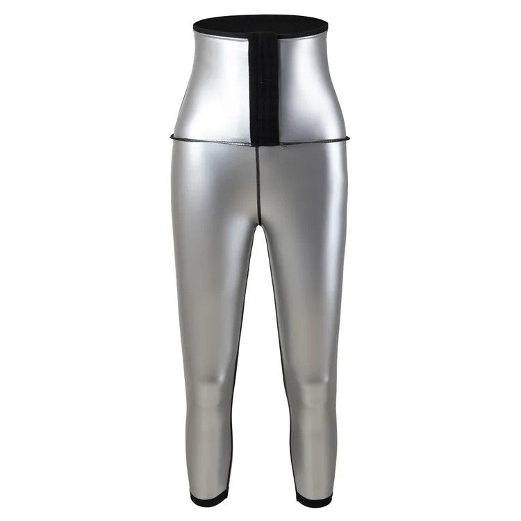 Bluejw High Waist Yoga Pants Neoprene Waist Trimmer Sauna Leggings for Women Abdomen Control Workout Fitness - Image 1