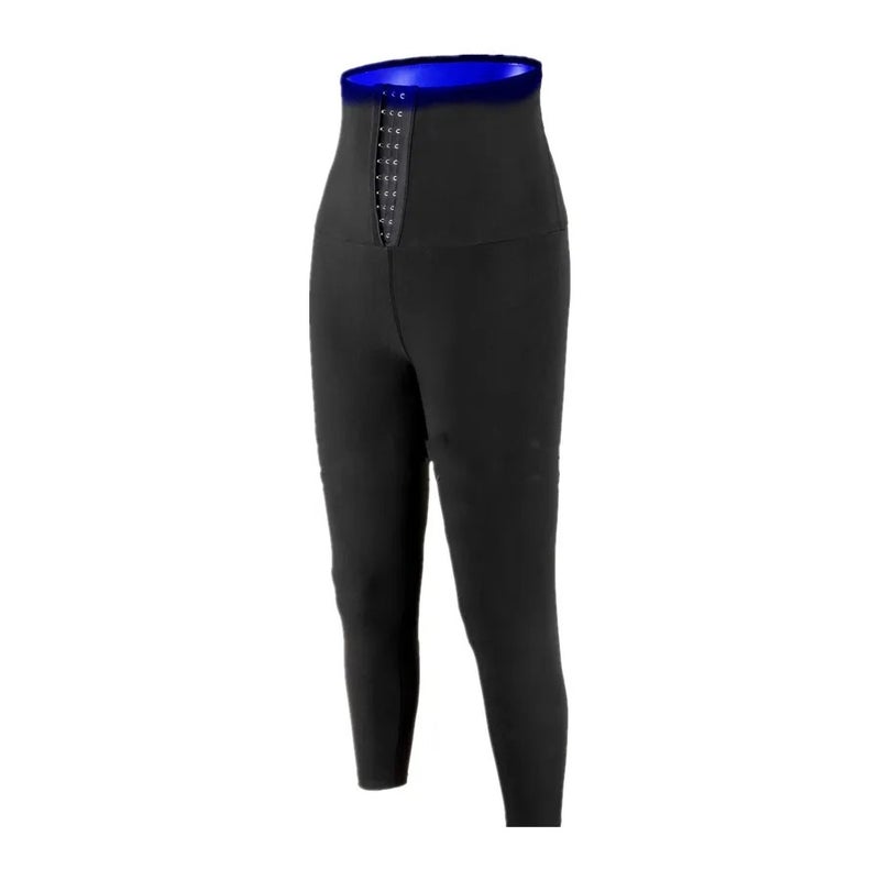 Bluejw High Waist Yoga Pants Neoprene Waist Trimmer Sauna Leggings for Women Abdomen Control Workout Fitness - Image 3