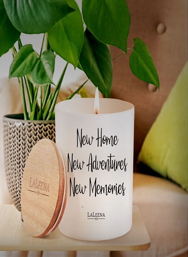 LaLeena House Warming Candle - New Home New Adventures New Memories (Vanilla, 14 oz) - Image 4