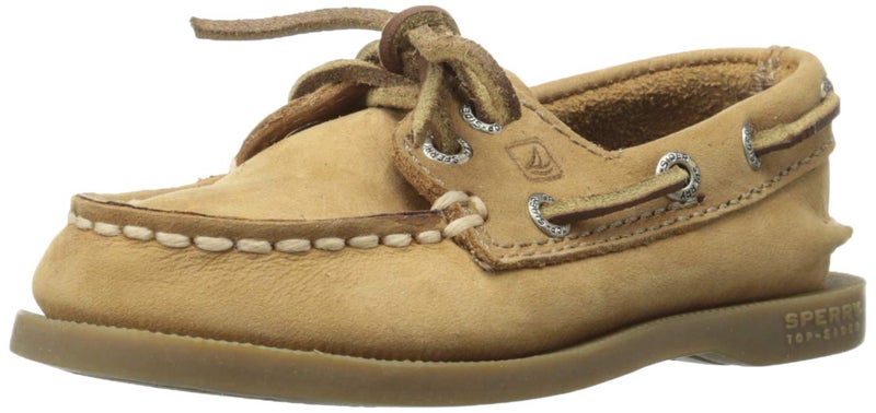 Sperry boys Authentic Original Slip on Boat Shoe, Sahara, 6 Big Kid US - Image 1