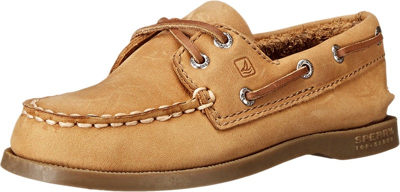 Sperry boys Authentic Original Slip on Boat Shoe, Sahara, 6 Big Kid US - Image 2