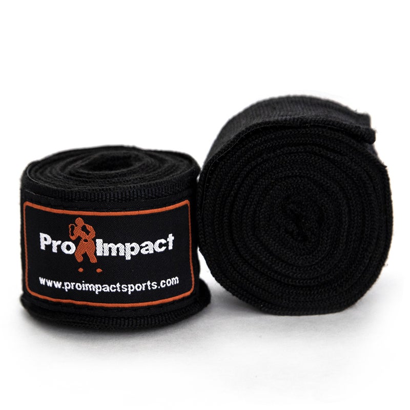 Pro Impact Mexican Style Hand Wraps Men Women – Performance Essentials MMA, Boxing, Muaythai, Kickboxing, Gym – Stretch Protection Support Accessories for Wrist Knuckles – 180 Inches - Image 3