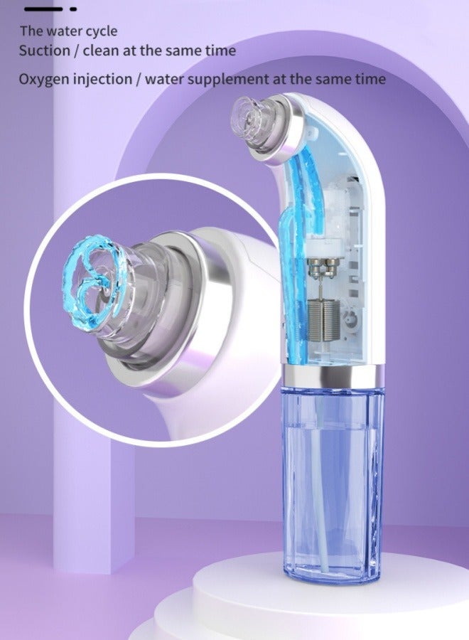 إسكدنيا مزيل الرؤوس السوداء للوجه USB قابل لإعادة الشحن للتعديل ، 6 مجسات شفطمناسب لكل أنواع البشرة - Image 5