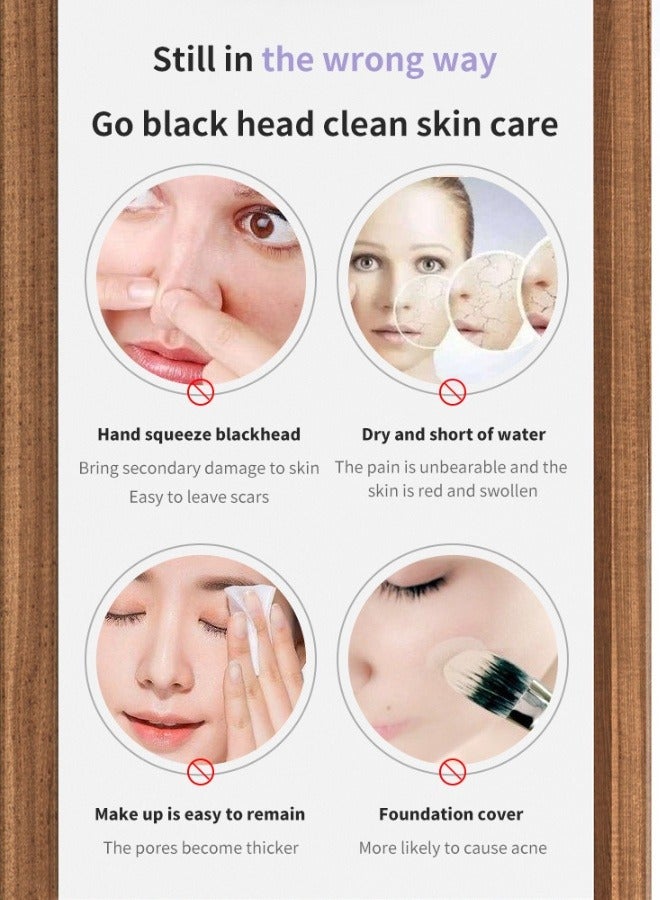 إسكدنيا مزيل الرؤوس السوداء للوجه USB قابل لإعادة الشحن للتعديل ، 6 مجسات شفطمناسب لكل أنواع البشرة - Image 4