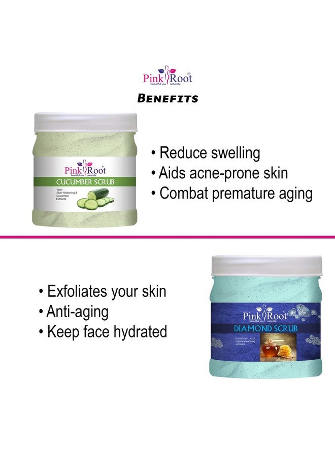 الجذر الوردي مقشر الخيار الوردي 500 جرام مع مقشر الماس 500 جرام - Image 5