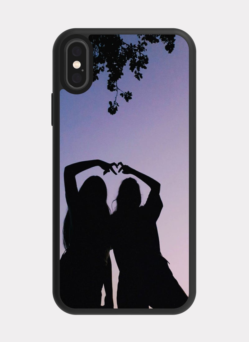PXLAAT iPhone X case cover Friends Forever - Image 1