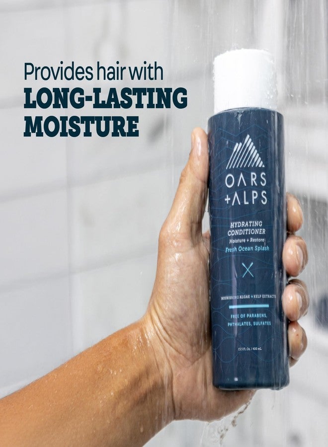 Oars + Alps Hydrating Conditioner for Men, Nourishing Formula with Clean Ingredients, Moisturizes & Softens Hair, 1 Pack, 13.5 Fl Oz - Image 4
