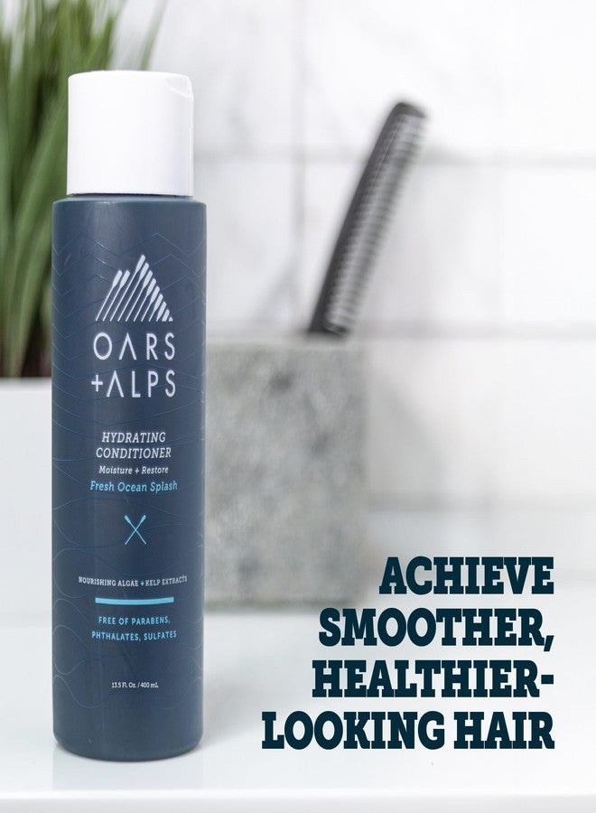 Oars + Alps Hydrating Conditioner for Men, Nourishing Formula with Clean Ingredients, Moisturizes & Softens Hair, 1 Pack, 13.5 Fl Oz - Image 2