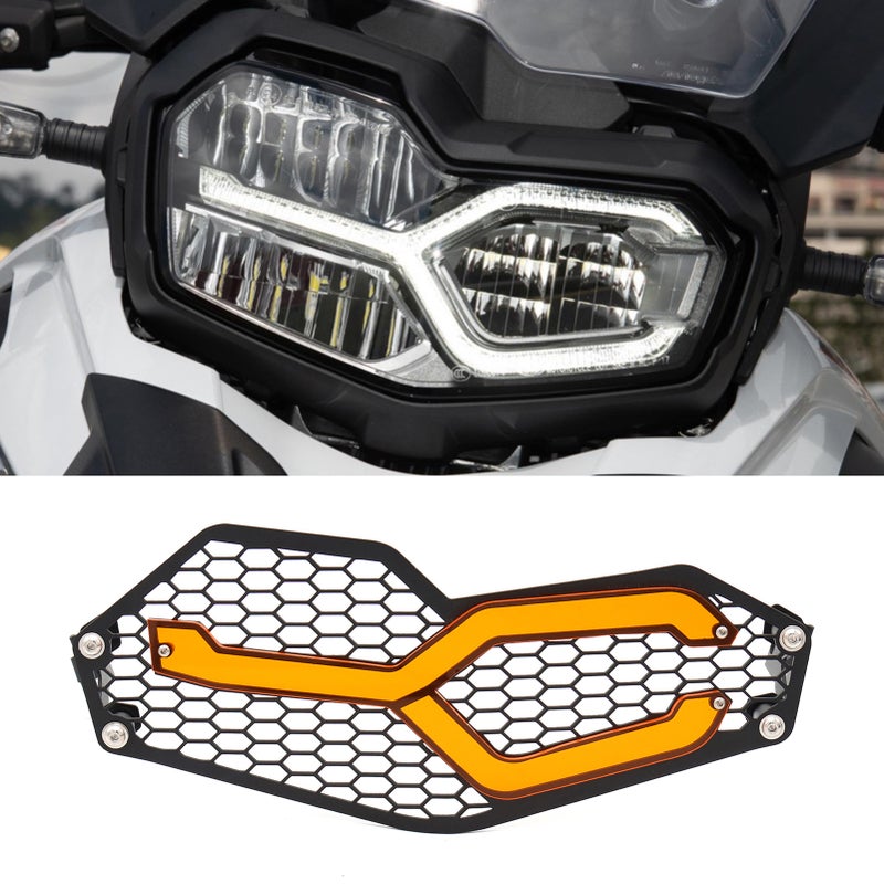 Motorcycle Headlight Guard Protector Cover Protection Headlamp Acrylic Grill Replacement for BMW F750GS 2018 2019 BMW F850GS 2018 2019 - Image 5