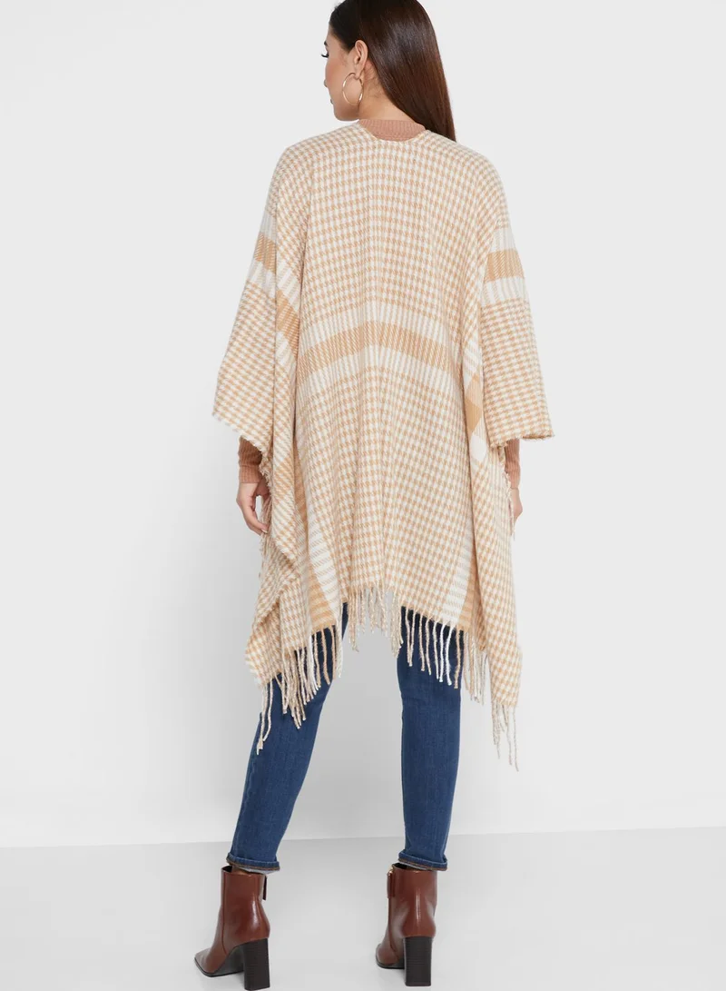 VERO MODA Fringe Poncho