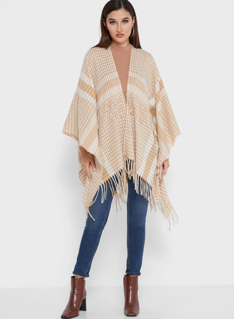 VERO MODA Fringe Poncho