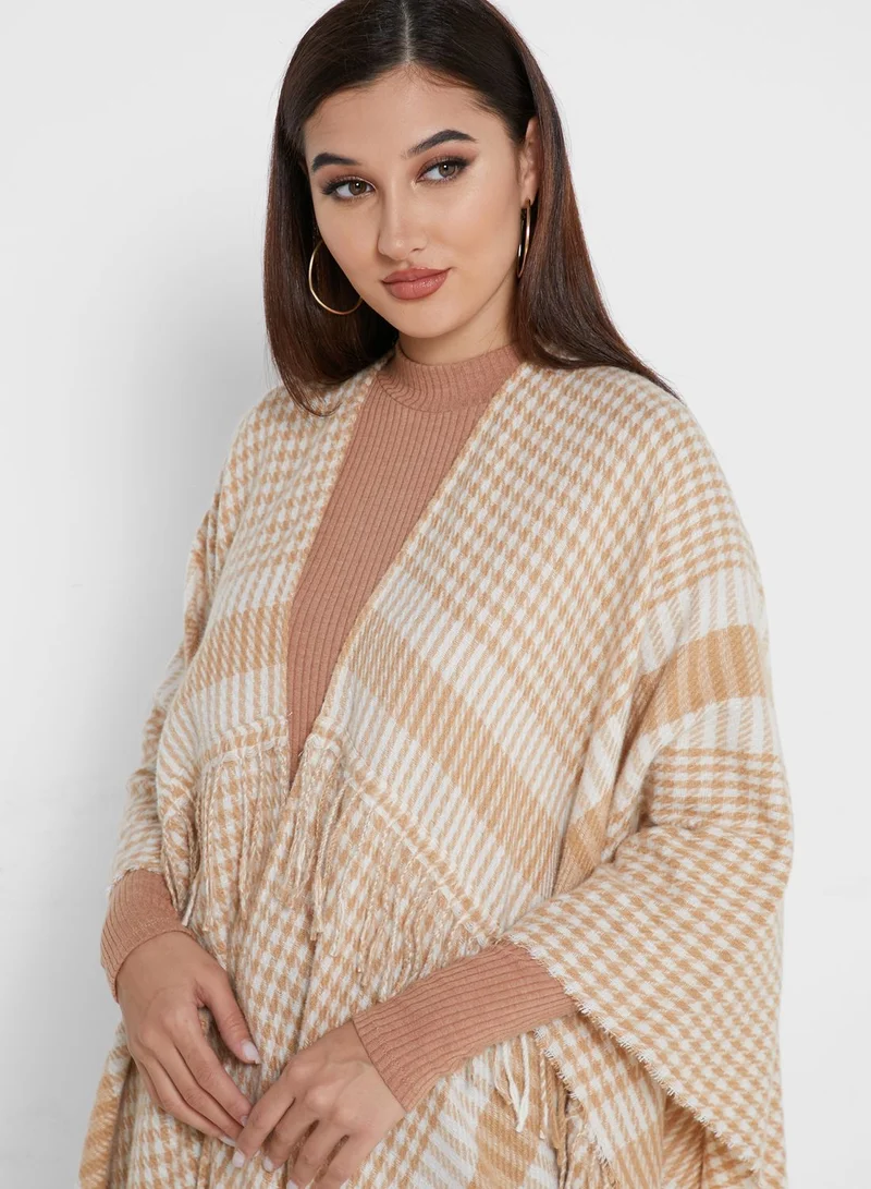 VERO MODA Fringe Poncho