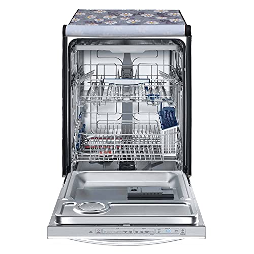 Star Weaves Dishwasher Cover Compatible for LG 14 Place Setting | Waterproof Dustproof Scratch Resistant Fabric | Durable Full Zip Closure for Free standing | Size - 61x61x86 cm - DWFLCKUM10 - Image 2