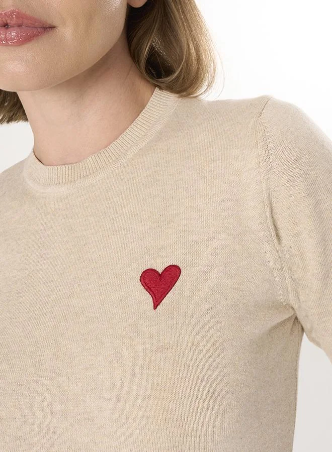 فيليكس هاردي Crew Neck Knitted Pullover