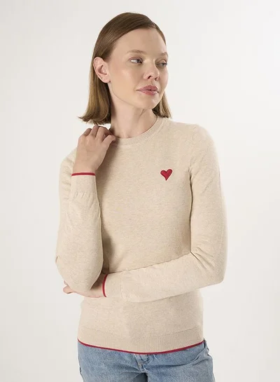 FELIX HARDY Crew Neck Knitted Pullover