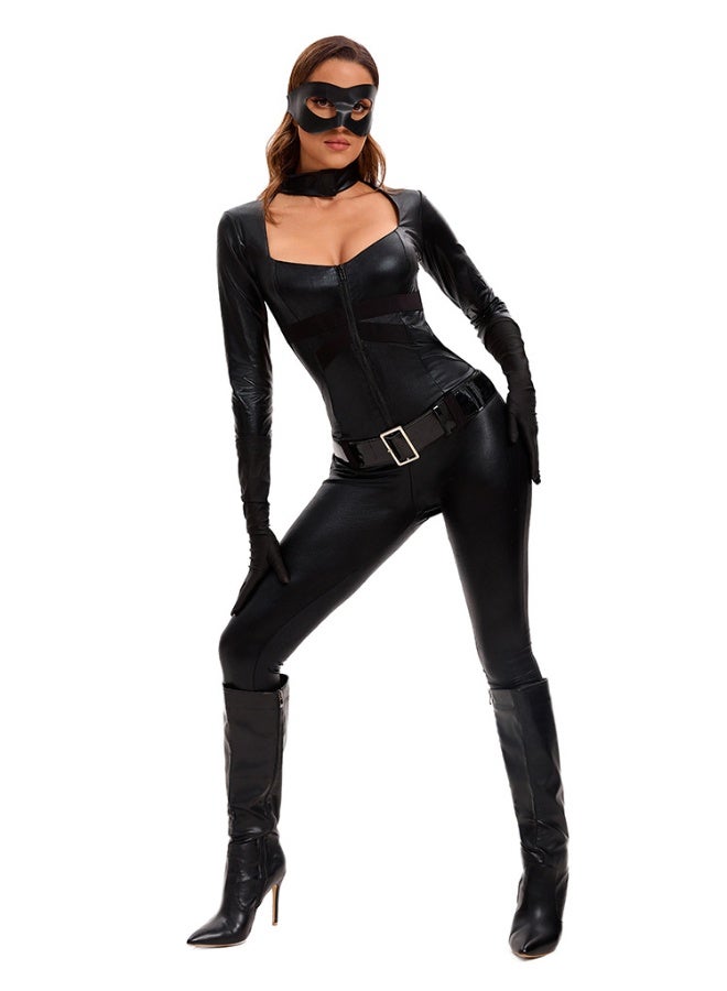 Halloween Catwoman Masked Superman Batman Costume For Role-playing - Image 4