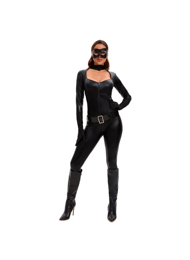 Halloween Catwoman Masked Superman Batman Costume For Role-playing - Image 1