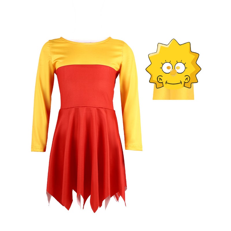 Simpsons Family Cosplay Costumes Lisa  - Image 1