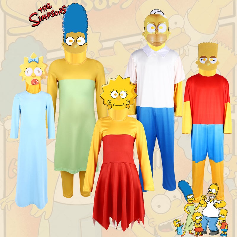 Simpsons Family Cosplay Costumes Lisa  - Image 5