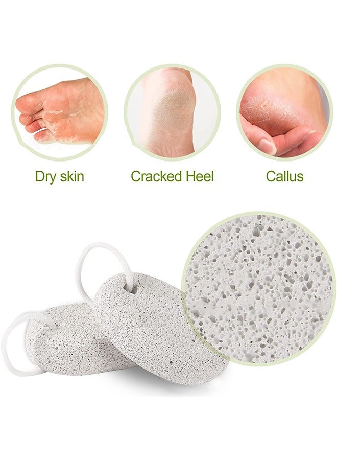 3-Piece Bath Gift Set – Includes a foot pumice stone, exfoliating bath pouf, and body scrub towel – everything needed for a refreshing and deep cleansing shower routine. - Image 2