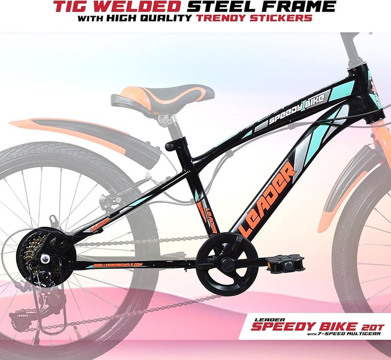 Leader Speedy Bike 20T Kids Cycle - Image 2