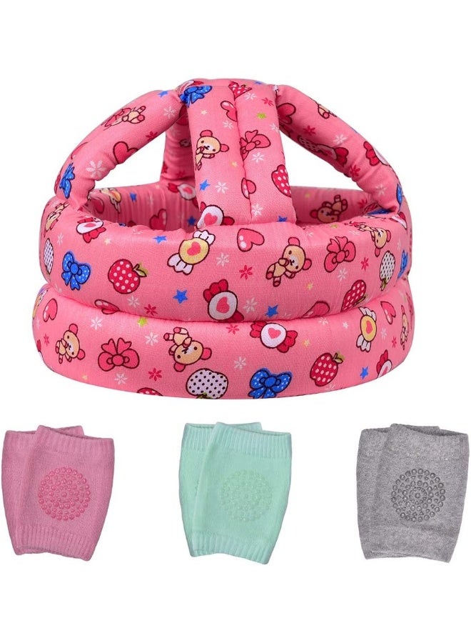 TORASO Baby Head Protector & Baby Knee Pads for Crawling - Image 1