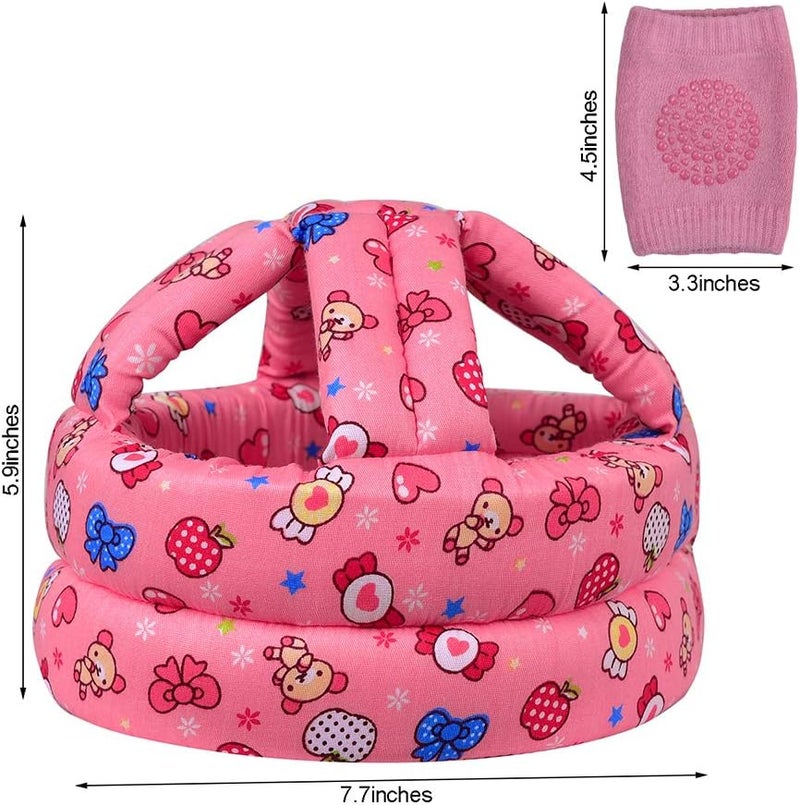 TORASO Baby Head Protector & Baby Knee Pads for Crawling - Image 4