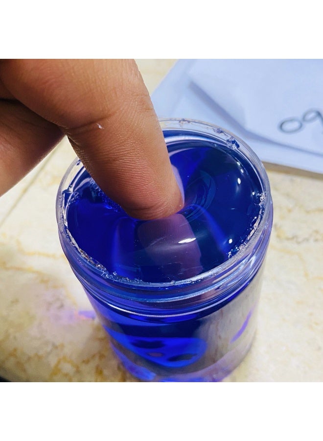 Rally Shiny Multi-Colored Slime with Cute Cartoon Characters – 4 Stretchy and Squishy Containers for Kids’ Fun and Creativity – Safe, Non-Toxic, and Fluffy Slime for Enjoyable Play at Home or School - Image 4