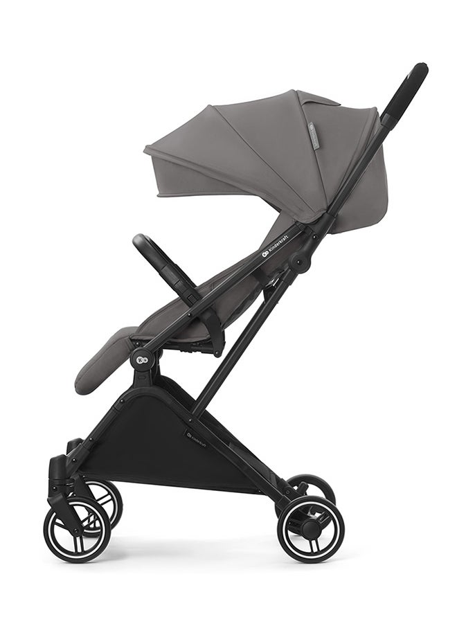 Kinderkraft - 2 in1 Indy2 Lightweight Stroller With Mink Car Seat - Cozy Grey - Image 1