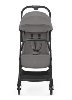 Kinderkraft 2 in1 Indy2 Lightweight Stroller With Mink Car Seat - Cozy Grey  - Image 2