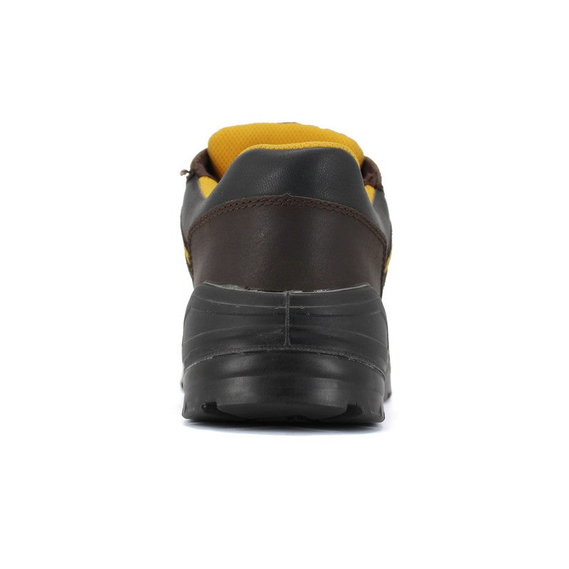 CATERPILLAR حذاء CAT Striver للرجال بواجهة فولاذية – جلد مقاوم للماء، نعل وسط مقاوم للثقب، نعل خارجي مقاوم للانزلاق – بني - Image 4