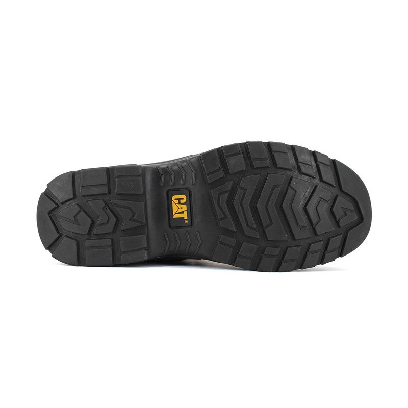 CATERPILLAR حذاء CAT Striver للرجال بواجهة فولاذية – جلد مقاوم للماء، نعل وسط مقاوم للثقب، نعل خارجي مقاوم للانزلاق – بني - Image 5