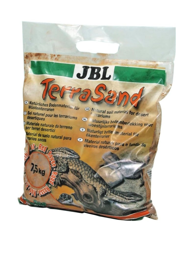 غذاء تيراساند الطبيعي الأحمر للحدائق الزجاجية الصحراوية 7.5كيلوجرام