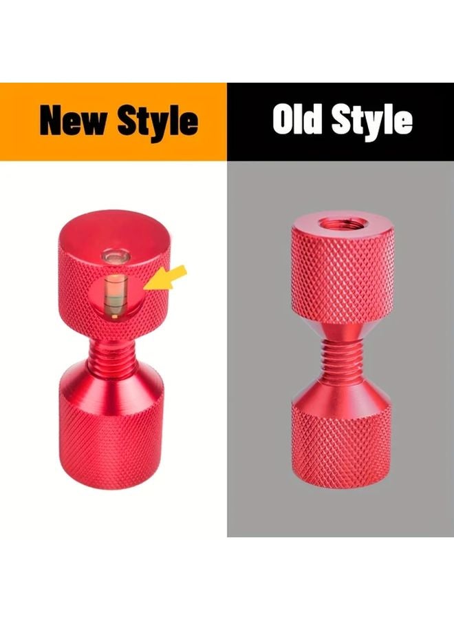 2pcs Aluminum Double Hole Alignment Pins With Horizontal Leveler For Flange Alignment - Image 4