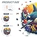 Qiuenisray Wooden Puzzles for Adults Shark Ocean Jigsaw Puzzles 200 Pieces Funny Wall Decor Wood Puzzle FSC Certified Unique Shape Adult Puzzles Pieces Creative Gift for Family Game 111x112 in - Image 4