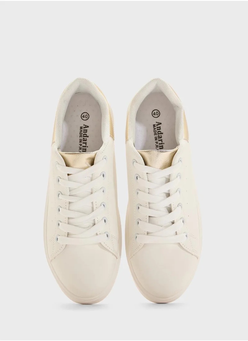 Andarina Ladies Lace Up Sneaker