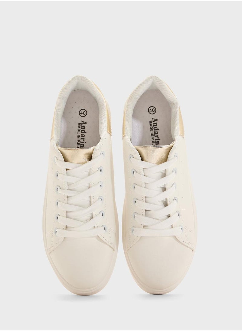 Andarina Ladies Lace Up Sneaker  - Image 4