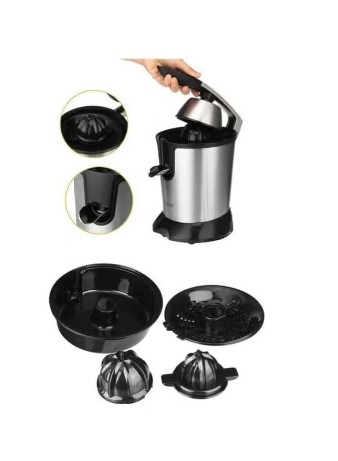 TIGER Electric Stainless Steel Citrus Juicer – Fast & Easy Fresh Fruit Juicer for Oranges, Lemons, Limes, and Other Citrus – Durable, Quick, and Effortless Juice Extraction - Image 2