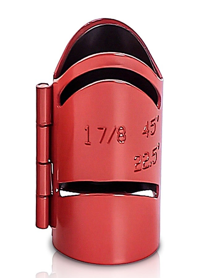 WPL Metal Cutting Guide Kit 1-7/8",Metal Pipe Cutting Guide,Pipe Saddle Template Cutting Guide,Pipe Cutting Guide Tool Saddle Cuts at 45°, 90°, 22.5° (1 Pack) - Image 1
