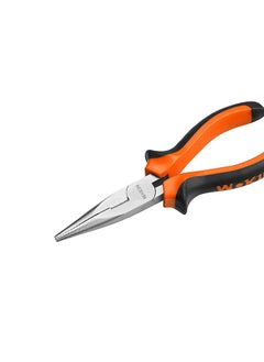 WOKIN WOKIN Long Nose Pliers (Orange and Black, 200mm, 8in) 