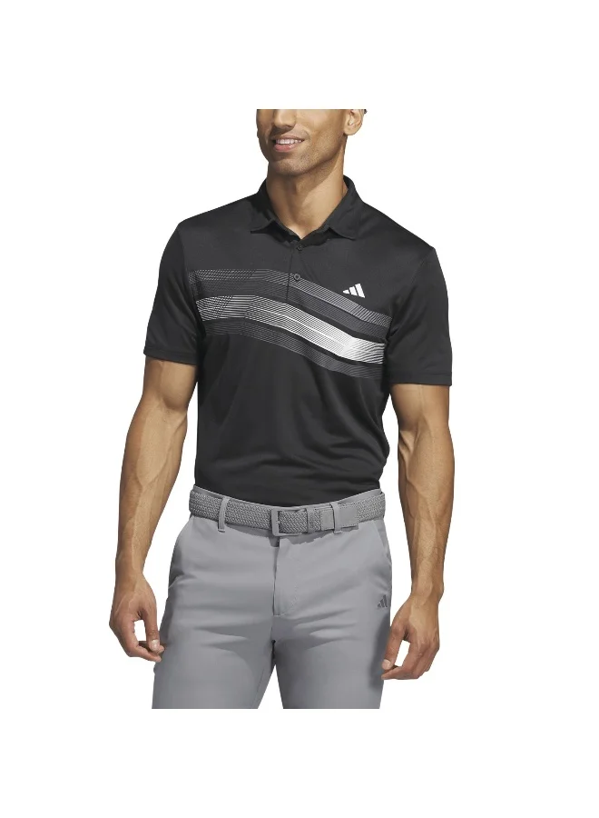 Adidas core chest stripe men polo t-shirt