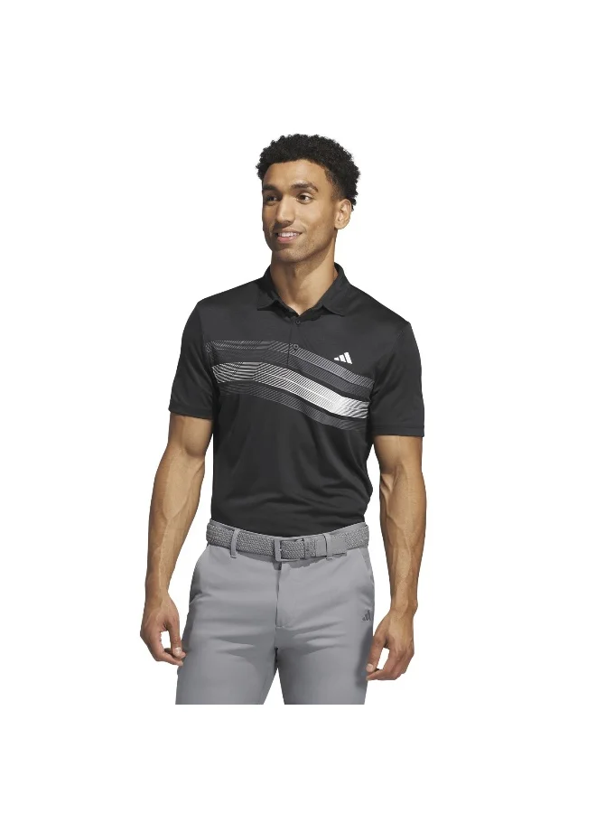 Adidas core chest stripe men polo t-shirt