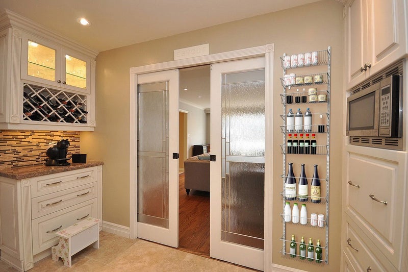 Home-Complete Over the Door Pantry Organizer - 9-Tier Organizer for Bathroom, Closet, or Kitchen Storage - Pantry Organizers and Storage by Home-Complete (White) - Image 5