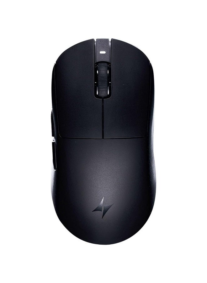 اي تي كي ماوس الألعاب اللاسلكي Dragonfly A9 Ultra Max 2.0 ثلاثي الأوضاع – مستشعر PAW3395 فائق الدقة، 30000 نقطة في البوصة، بلوتوث، اتصال لاسلكي بتردد 2.4 جيجاهرتز واتصال سلكي بمنفذ USB-C، معدل استجابة مزدوج 8 كيلوهرتز، وزن خفيف 53 جرام (أسود) - Image 1