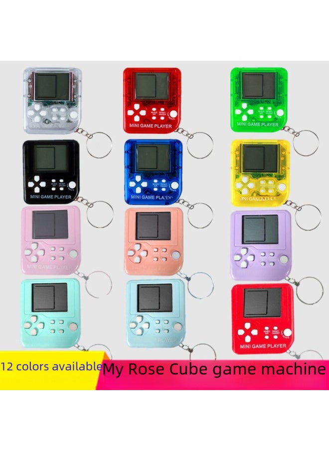 Electronic Toy - Mini Wireless Bluetooth Speaker Led Light Portable Sound Box For Home Outdoor Use-Color:Macarons-Blue