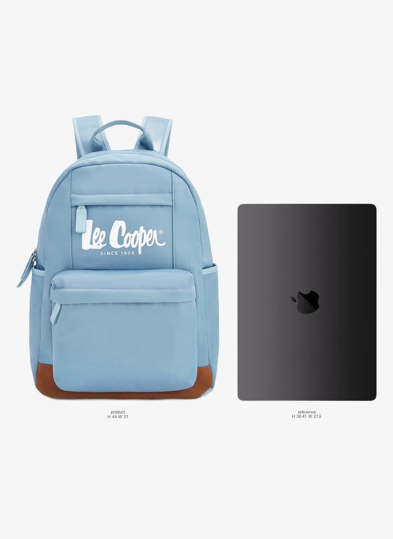 Lee Cooper Solid Backpack With Adjustable Shoulder Straps - Image 2