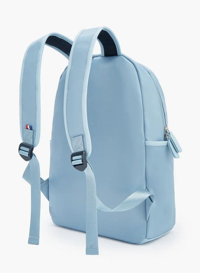 Lee Cooper GREEN Solid Backpack With Adjustable Shoulder Straps  | Best Price UAE